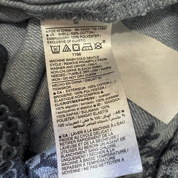 OLD NAVY Flutter-Sleeve Tie Back Chambray Midi Dress - Picture 10 of 10